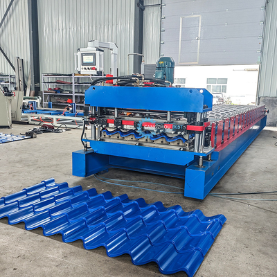 PPGI GI Profil de aço Zee Tile Roll Forming Machine com alta precisão dentro de 1 mm