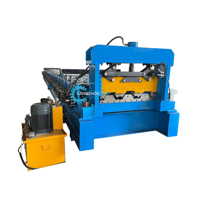 Máquina de Conformação de Rolo para Laje 1250mm Controle PLC 22kw