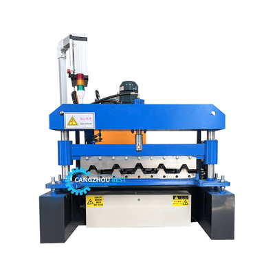 Máquina de Conformação de Telhas para Telhado 0.3-0.8mm com Controle PLC 8-15m/min