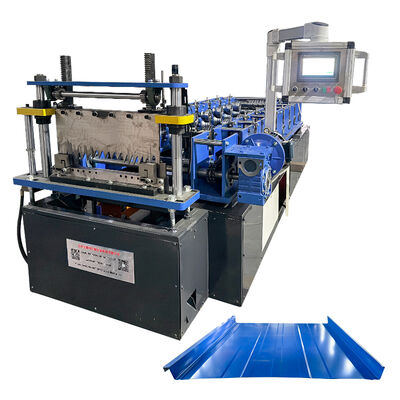 Costura ereta Kr24 do fechamento automático do auto do perfil de aço portátil auto que faz a máquina formadora de rolo