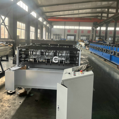 YX1000 0,3-1,2 mm Floor Deck Steel Profile Roll Forming Machine 380VAC para o mercado da Turquia