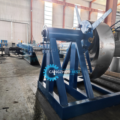 Máquina de moldagem por rolamento de canal de ângulo de espessura de 2 mm para perfil de aço galvanizado