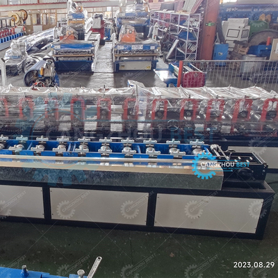 Zâmbia Popular Galvanizado Aço Roller Shutter Profile Roller Door Roll Forming Machine