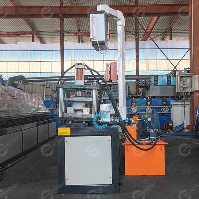 Zâmbia Popular Galvanizado Aço Roller Shutter Profile Roller Door Roll Forming Machine
