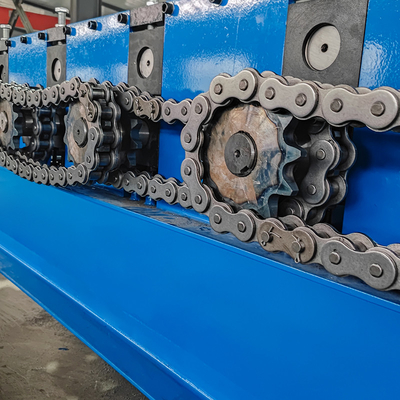 Máquina de moldagem de rolos de folhas de revestimento de piso de controle PLC galvanizado de perfil de aço