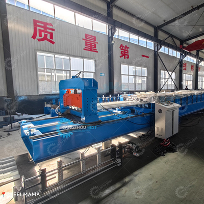 Máquina de moldagem de rolos de aço galvanizado de alta potência 8-25 m/min