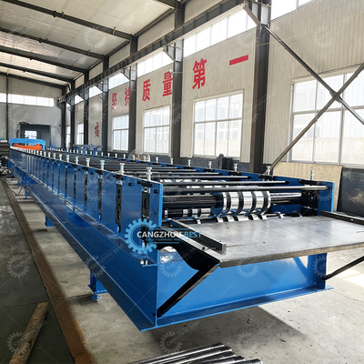 Máquina de moldagem de rolos de aço galvanizado de alta potência 8-25 m/min