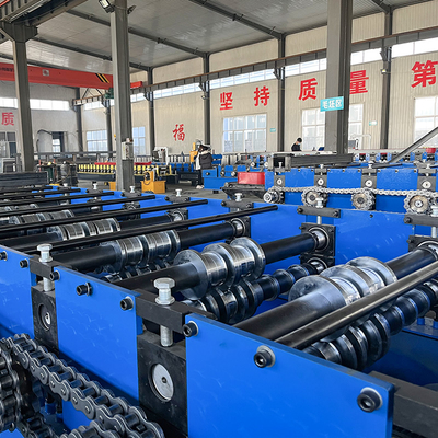 Máquina de moldagem de rolos de aço galvanizado de alta potência 8-25 m/min