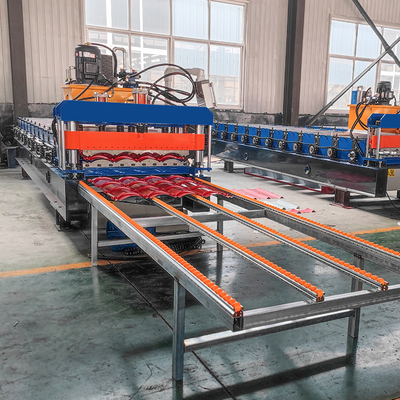Quênia Máquina de fabricação de rolos de azulejos corrugados romanos/orientais