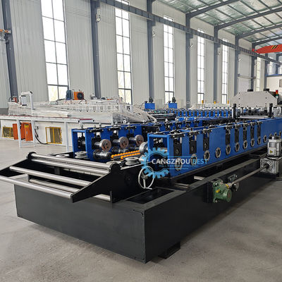 Máquina de moldagem de rolos de perfil de painel para supermercado