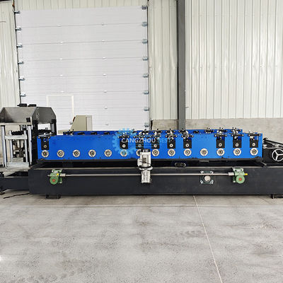 Máquina de moldagem de rolos de perfil de painel para supermercado