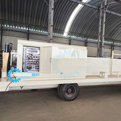 Máquina móvel de moldagem de folhas de revestimento de telhados do sistema K-Span