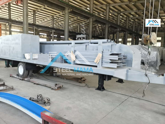 Máquina de moldagem de rolos para painéis de 610 mm