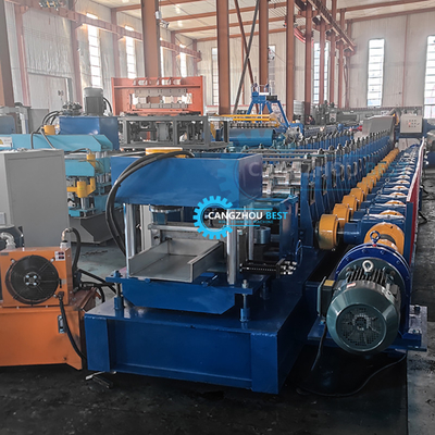 Plc Control Full Auto C Z Interchange Roll Forming Machine Transmissão de caixa de engrenagens