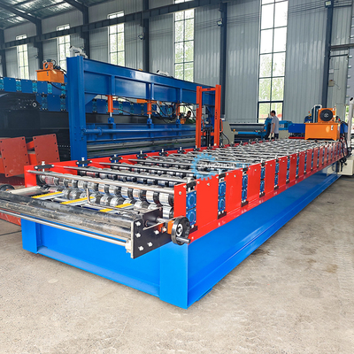 PPGI GI Profil de aço Zee Tile Roll Forming Machine com alta precisão dentro de 1 mm