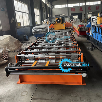 Perfil de aço Popular Rusisa Design Cor Aço Roofing Tile Roll Forming Machine