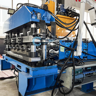 Máquina de formação de rolos de telhado de telhado de telhado de PLC