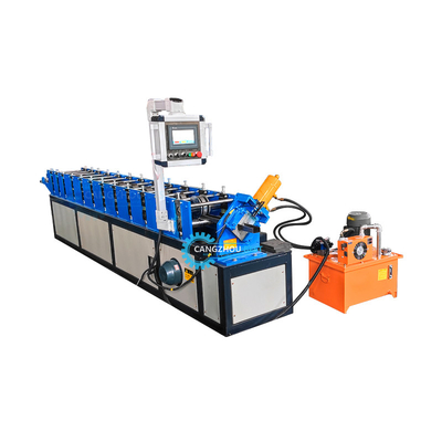 7.5*1.2*1.5m Sistema de corte hidráulico Máquina de moldagem de rolos com tolerância de corte de ±2 mm