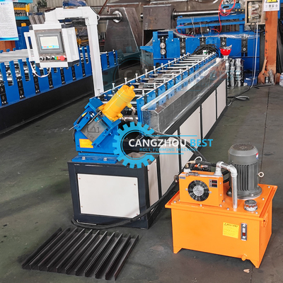 7.5*1.2*1.5m Sistema de corte hidráulico Máquina de moldagem de rolos com tolerância de corte de ±2 mm