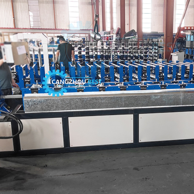 7.5*1.2*1.5m Sistema de corte hidráulico Máquina de moldagem de rolos com tolerância de corte de ±2 mm