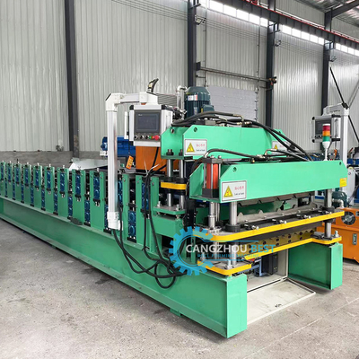 YX840&amp;836 Máquina de moldagem de rolos de folhas de aço para telhado de camada dupla