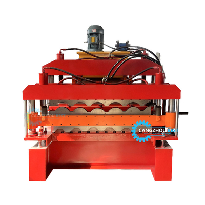 Europa Cor Bamboo Roof Tile IBR Roof Sheet Double Layer Roll Forming Machine