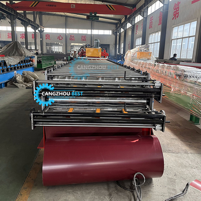 Europa Cor Bamboo Roof Tile IBR Roof Sheet Double Layer Roll Forming Machine