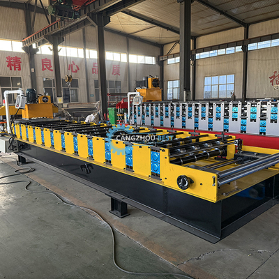 México Sistema de controlo PLC de camada única Máquina de moldagem de rolos de folhas de telhado