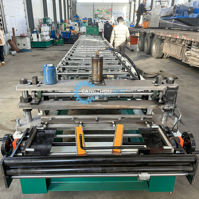 PPGI GI Color Steel Profile Roofing Sheet / Panel Roll Forming Machine (Machina de moldagem de rolos de revestimento de telhado / painel)