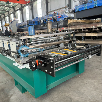 PPGI GI Color Steel Profile Roofing Sheet / Panel Roll Forming Machine (Machina de moldagem de rolos de revestimento de telhado / painel)