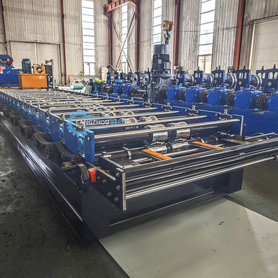 Máquina de moldagem de rolos de folha trapezoidal de telhado de aço galvanizado de 1050 mm