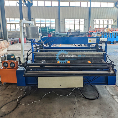 Mudança automática do tamanho do painel de parede Máquina de formação de rolos de perfis de aço para PPGI GI