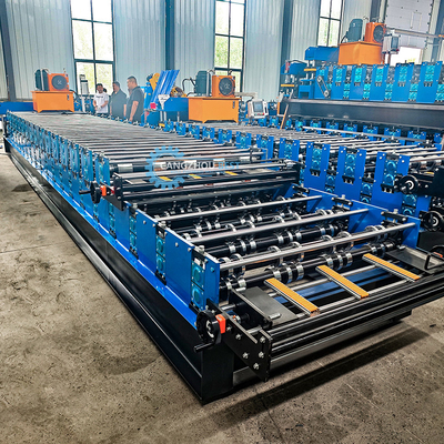 15-20m/Min Máquina de Formar Roda de Roofing de Dupla Camada para Necessidades de Fabricação de Largura Personalizada