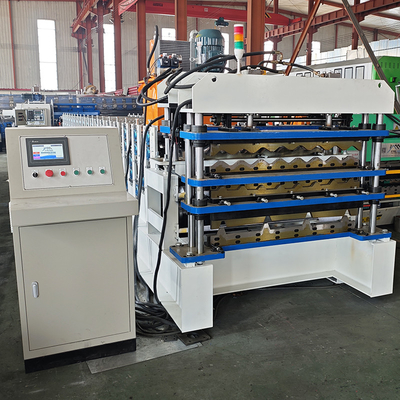 Canadá Popular Triple Layer Tile IBR Roofing Sheet Roll Forming Machine