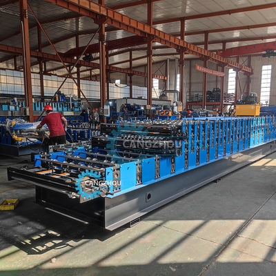 Chile Popular Zee Tile Corrgued Tr4 Três camadas Roof Sheet Roll Forming Machine