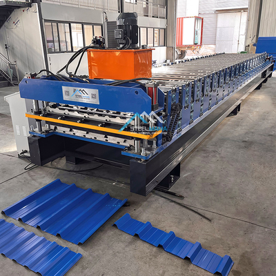 Máquina de revestimento de telhado de camada dupla controlada por Delta PLC