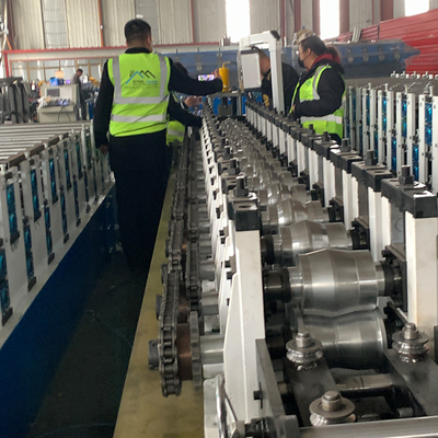 Máquina PLC de Conformação de Rolo de Aço para Porta de Obturador de Corte Hidráulico