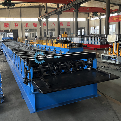 Máquina de Conformação de Rolo para Laje 1250mm Controle PLC 22kw
