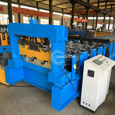 Máquina de Conformação de Rolo para Laje 1250mm Controle PLC 22kw