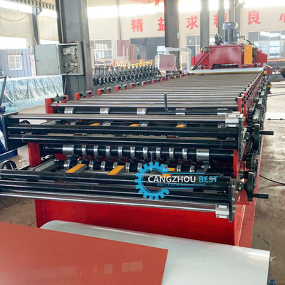 Máquina de Conformação de Telha Euro 0.4-0.6mm Aço