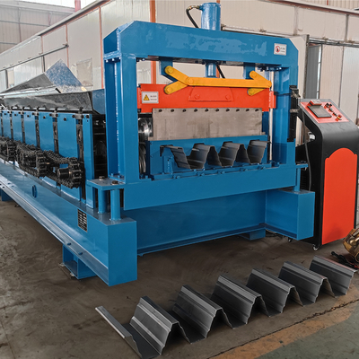 Máquina de moldagem automática de folhas de revestimento de pavimentos de metal galvanizado