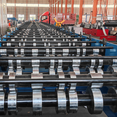Máquina de moldagem automática de folhas de revestimento de pavimentos de metal galvanizado