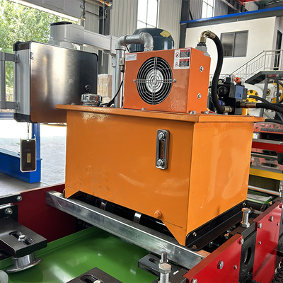 Máquina de formação de rolos de rolos de chapas metálicas de aço de cor auto-bloqueio Controle PLC