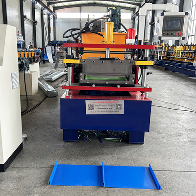 Máquina de formação de rolos de rolos de chapas metálicas de aço de cor auto-bloqueio Controle PLC