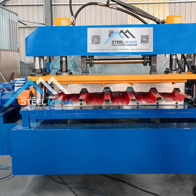 Telha de painel de telhado galvanizado Máquina de conformação de rolo