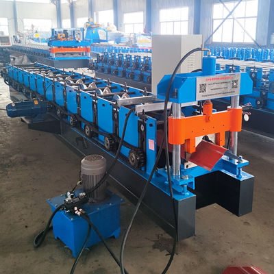 Design popular vale flash Ridge Cap Roll Forming Machine