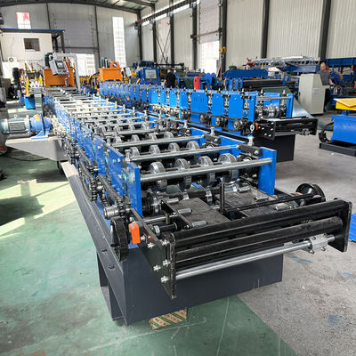 Cobertura de cumeeira de metal com telha esmaltada Ridge Cap Roll Forming Machine