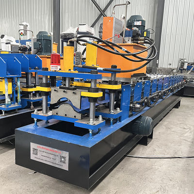 Máquina formadora de rolos de tampa de cumeeira automática de aço colorido de alta qualidade