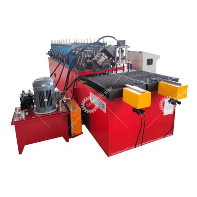 Máquina de conformação a frio de perfis C e U de aço galvanizado de linha dupla para drywall