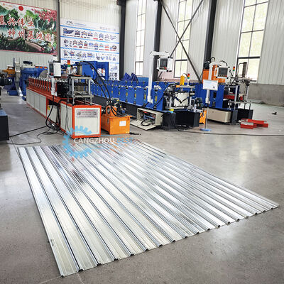 Máquina formadora de perfil de porta de persiana de aço galvanizado